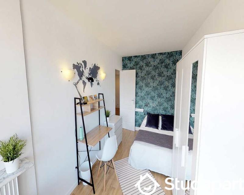 Chambre - 40 m² - 1 pièce