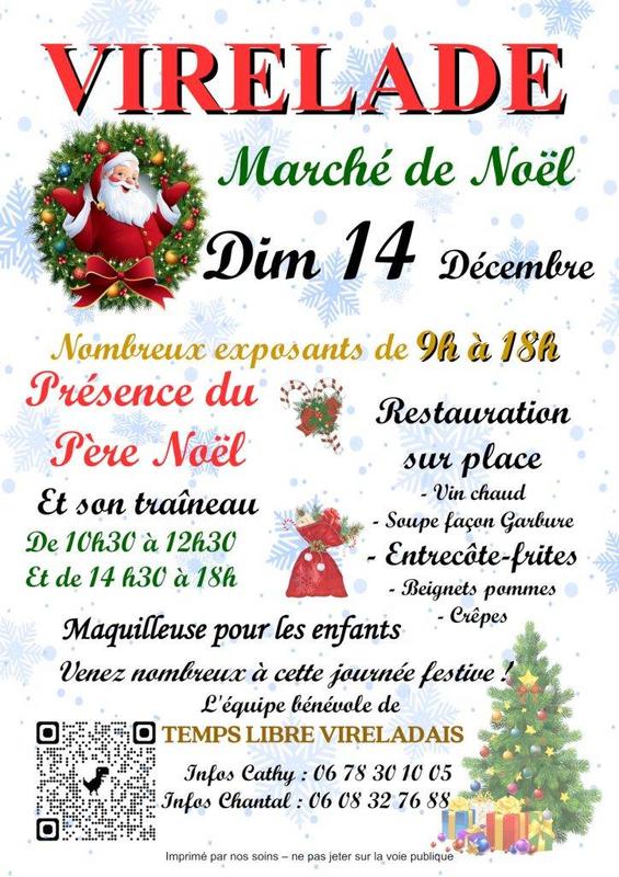 Marché de Noël de Virelade
