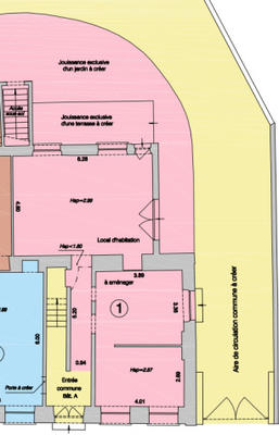 Appartement - 57 m² - 3 pièces