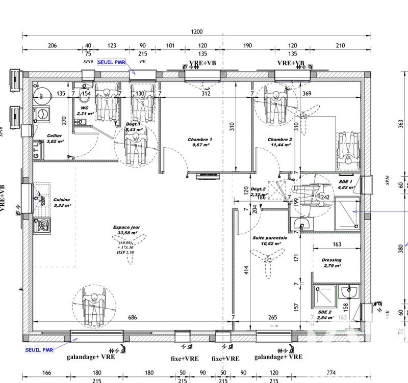Maison - 95 m² - 4 pièces