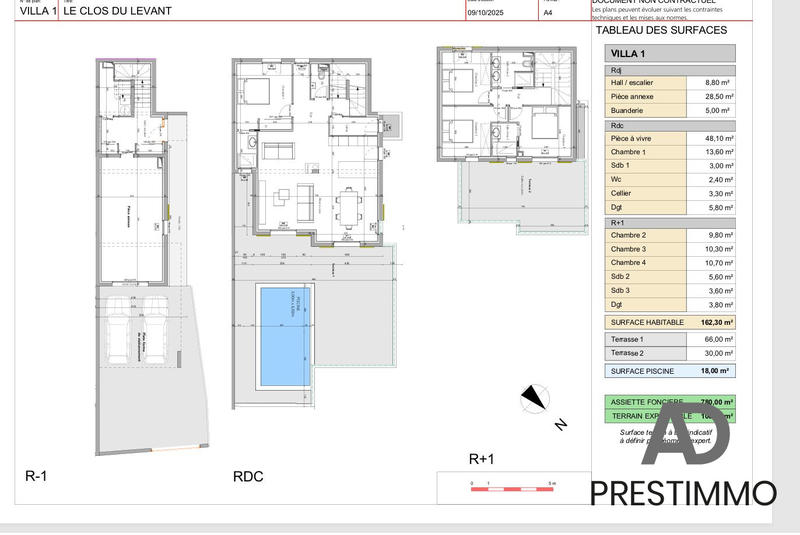Villa - 163 m² - 6 pièces