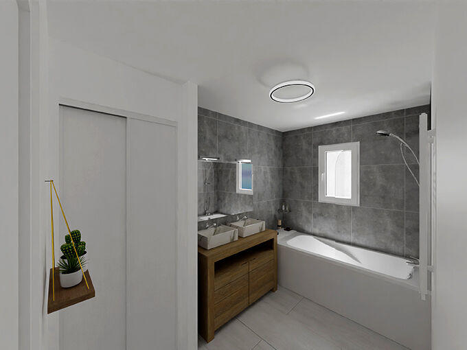 Maison - 100 m² - 6 pièces