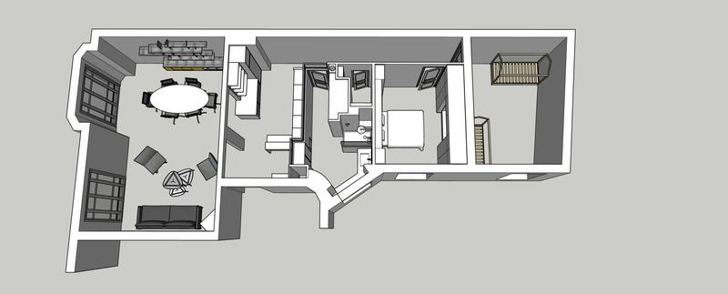 Appartement - 90 m² - 4 pièces