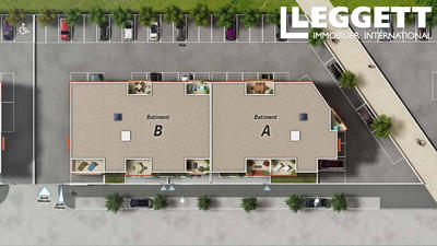 Appartement - 60 m² - 3 pièces