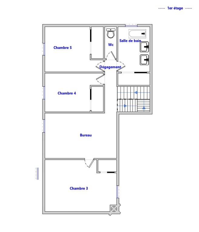 Maison - 137 m² - 6 pièces