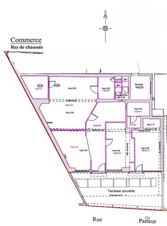 Local commercial - 210 m²