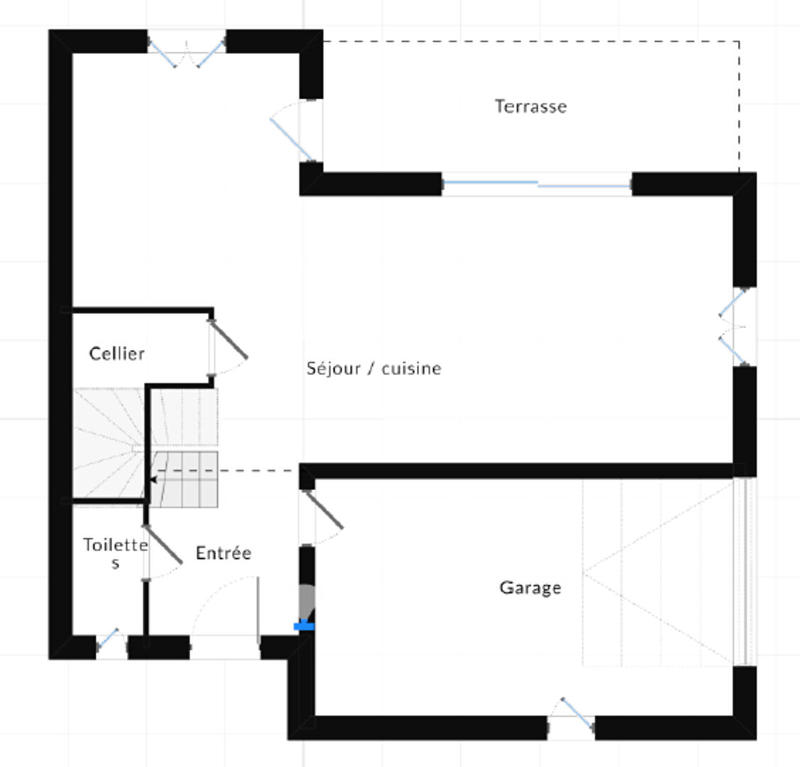 Maison - 91 m² - 4 pièces