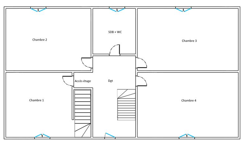 Maison - 156 m² - 6 pièces