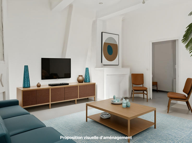 Appartement - 52 m² - 2 pièces