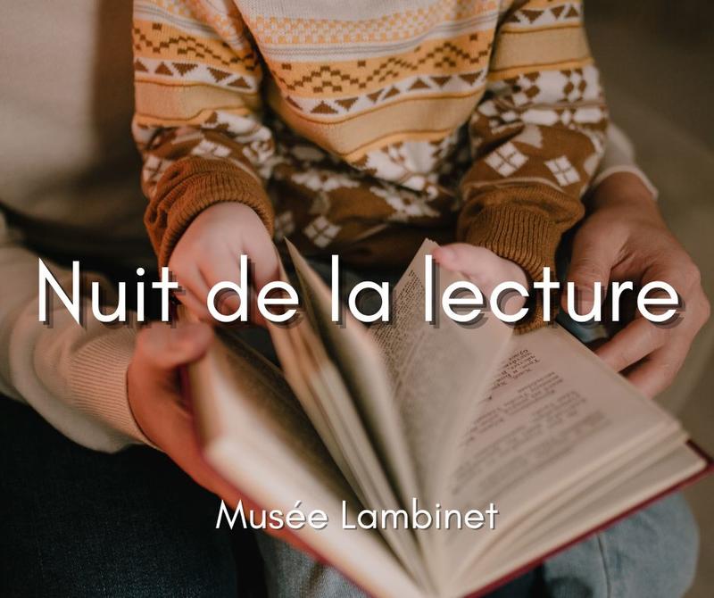 Nuit de la Lecture au musée Lambinet