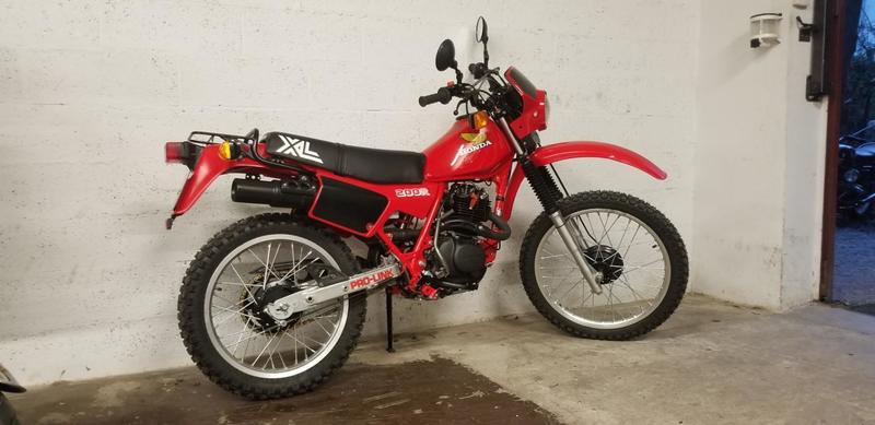 Honda Xl 200 r honda 0200 Xlr 016