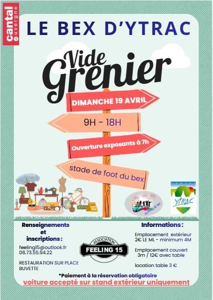 Vide grenier du bex
