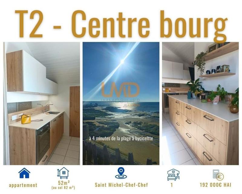 Appartement - 52 m² - 2 pièces