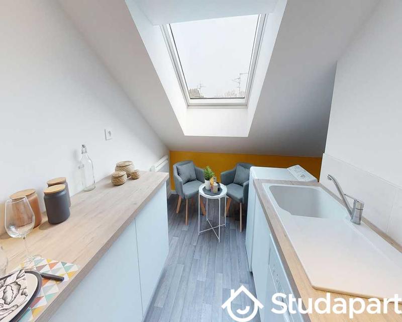 Chambre - 45 m² - 1 pièce