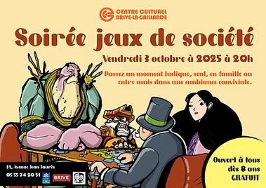 Soirée jeux de société (Centre culturel )