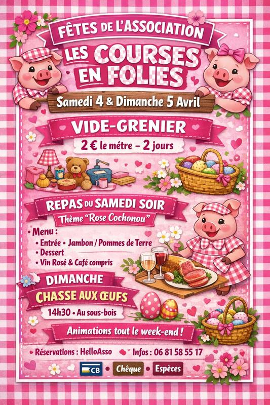 Week-end anniversaire les Courses en folies