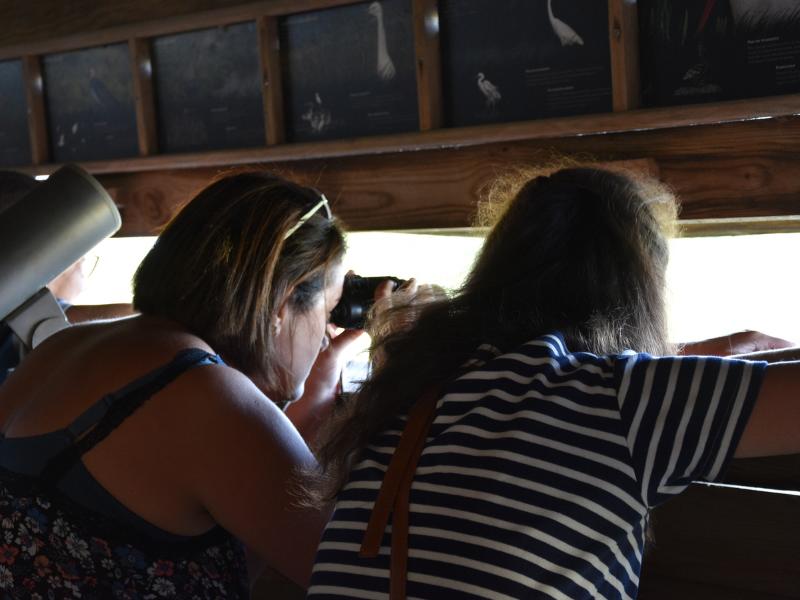 Semaine de la Biodiversité - Visite d'une tonne de chasse