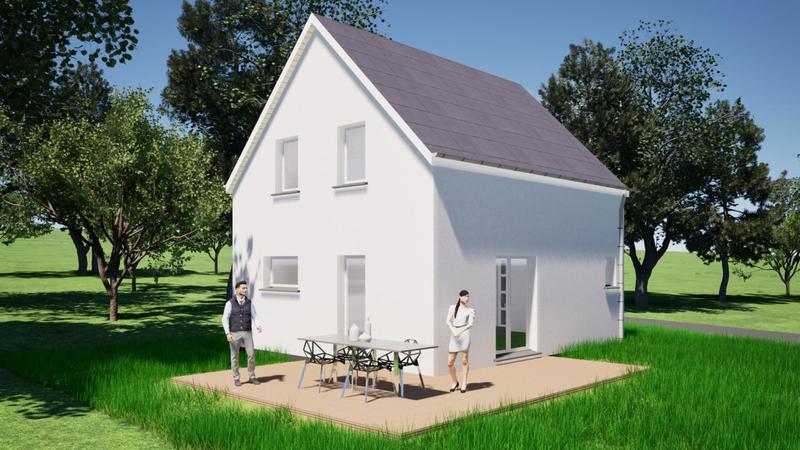 Maison - 90 m² - 5 pièces