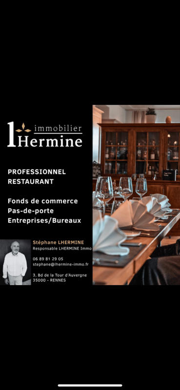 Fonds de commerce - Hôtellerie / Restauration - 180 m²