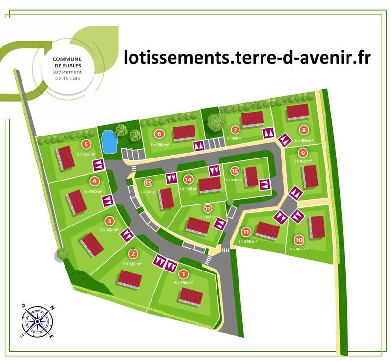 Terrain - 395 m²