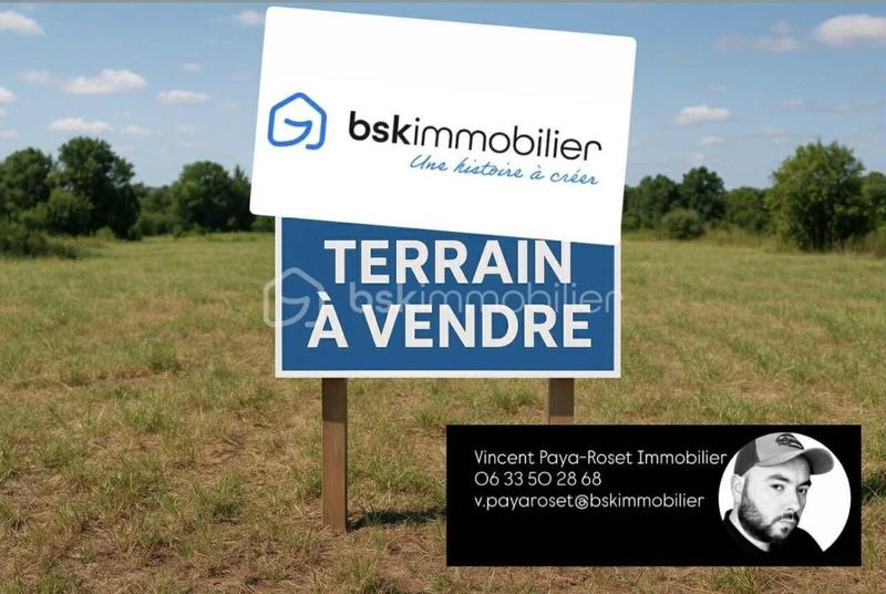 Terrain constructible - 803 m²