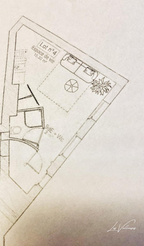 Appartement - 34 m² - 2 pièces