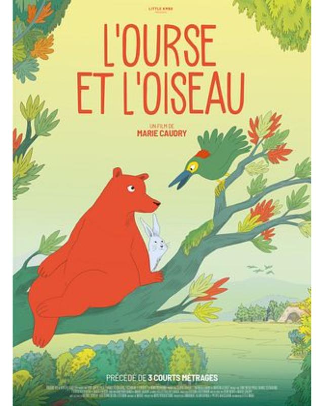 Séance de cinéma : l'ourse et l'oiseau