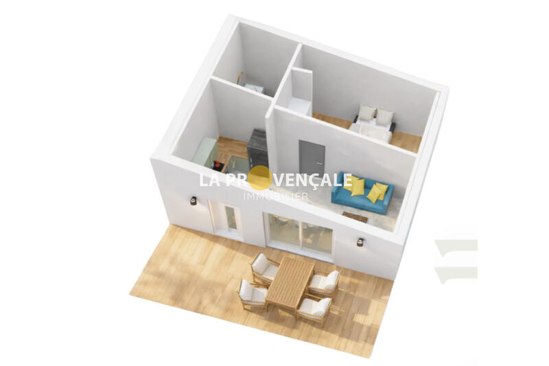 Appartement - 29 m² - 2 pièces