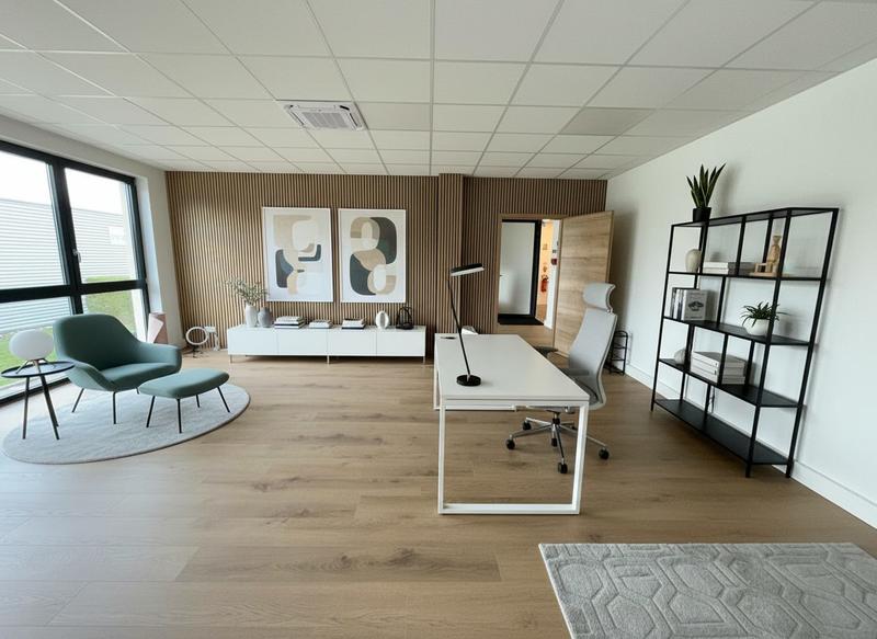 Bureau - 86 m² - 2 pièces