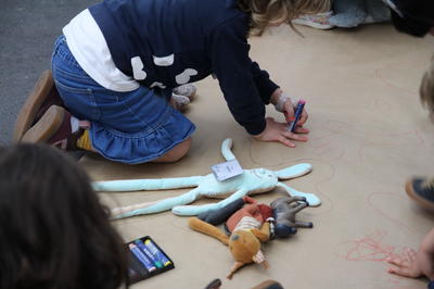 Visite du Crac avec Ton Doudou