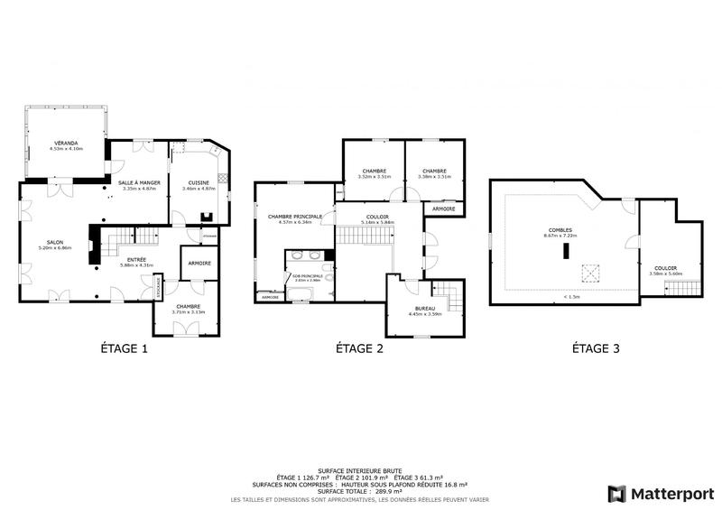 Maison - 225 m² - 9 pièces