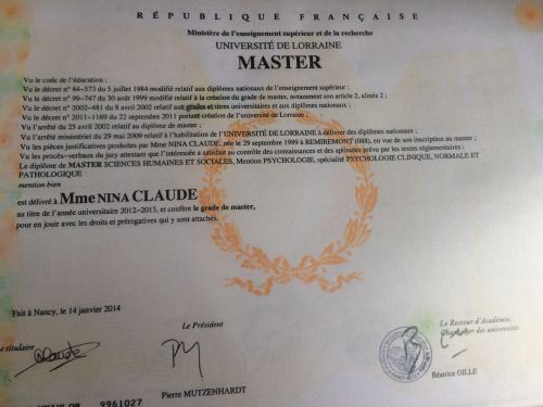 Nina Claude Psychologue clinicienne