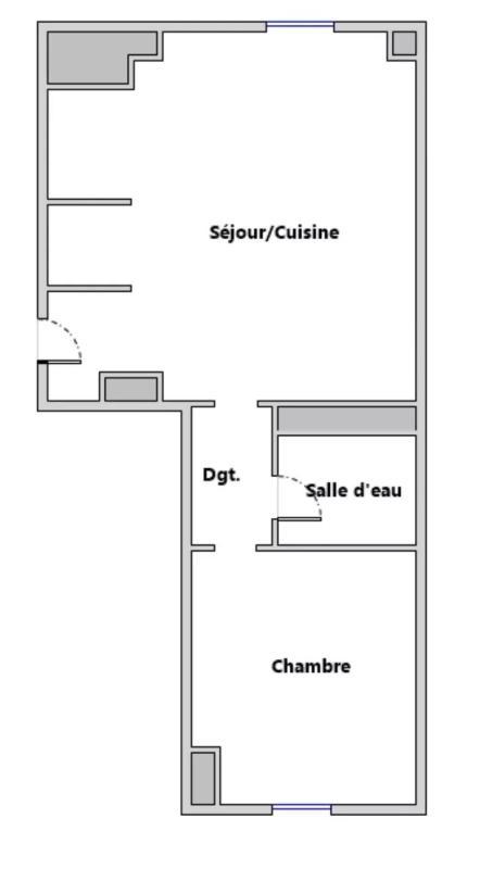 Appartement - 24 m² - 2 pièces