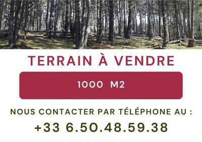 Terrain constructible - 1 000 m²