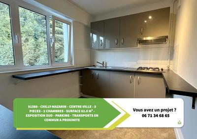 Appartement - 62 m² - 3 pièces