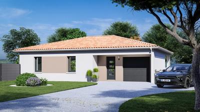 Maison - 80 m² - 5 pièces