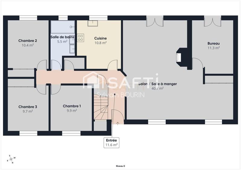 Maison - 169 m² - 7 pièces