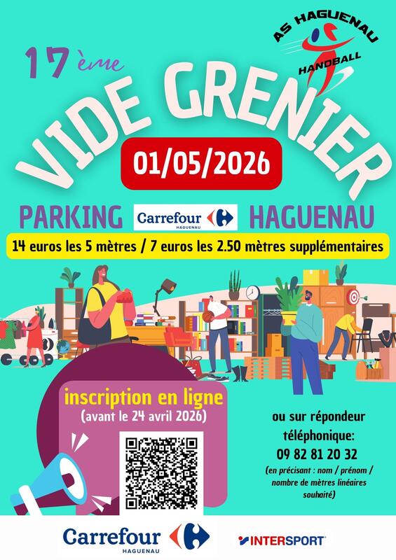 Vide Grenier de l'As Haguenau Handball
