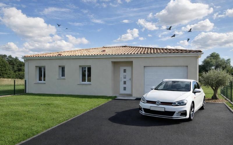 Terrain constructible - 900 m²