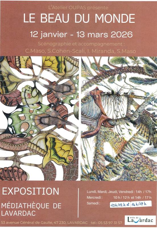 L'Atelier Oupas présente le Beau du Monde