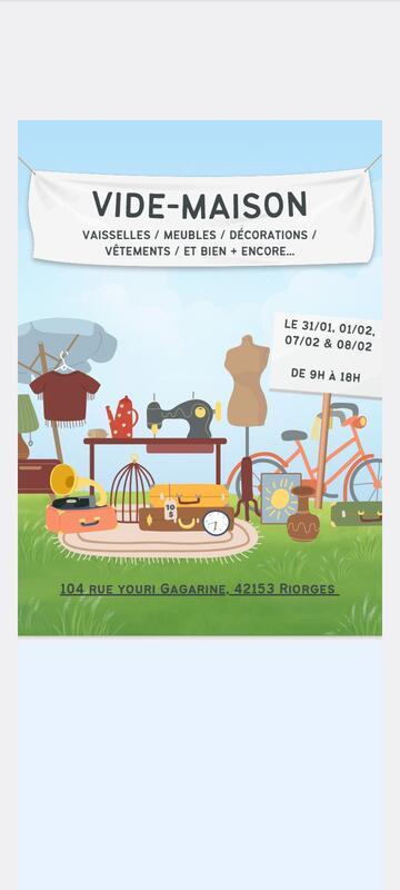 Vide maison du sol au plafond