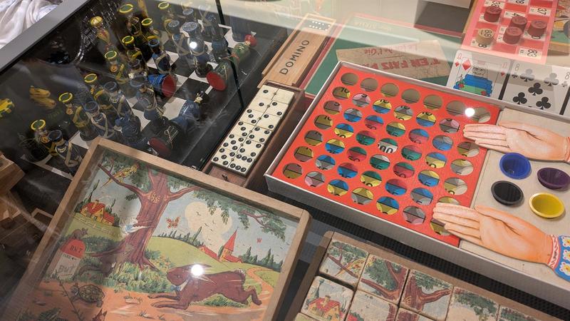 Exposition : jeux et jouets d'autrefois