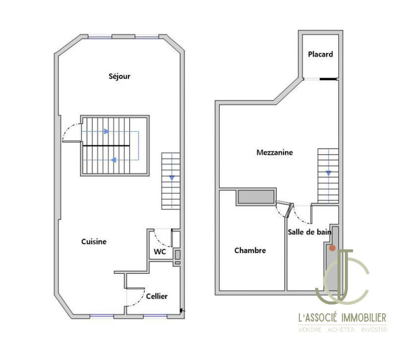 Appartement - 89 m² - 3 pièces