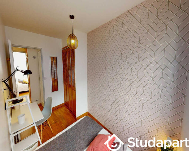 Chambre - 9 m² - 1 pièce