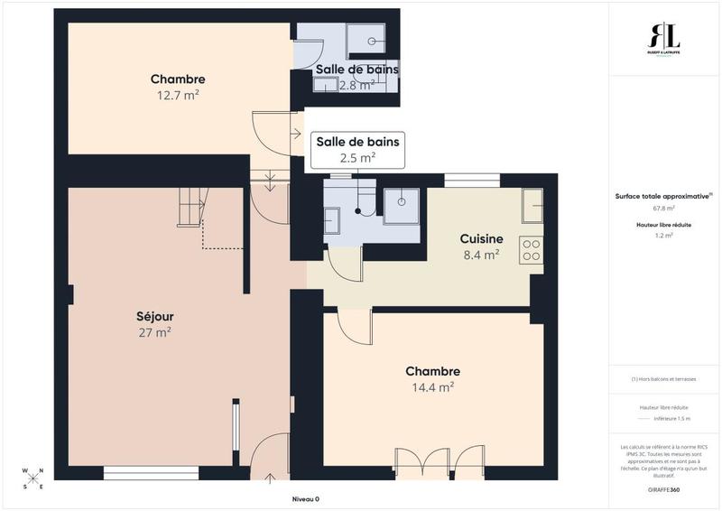 Maison - 76 m² - 5 pièces