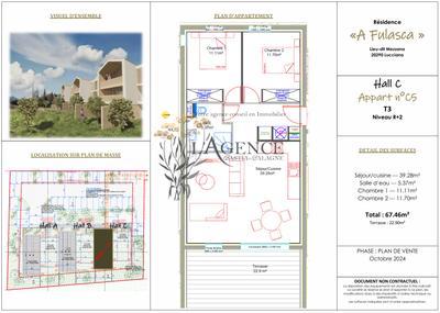 Appartement - 67 m² - 3 pièces