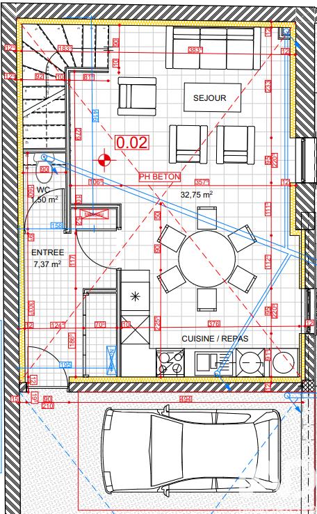 Maison - 114 m² - 5 pièces