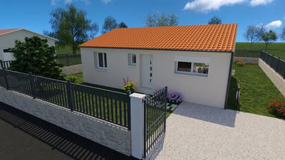 Maison - 75 m² - 3 pièces