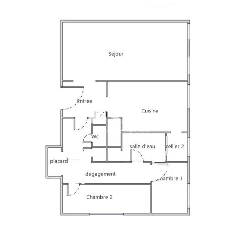 Appartement - 68 m² - 3 pièces