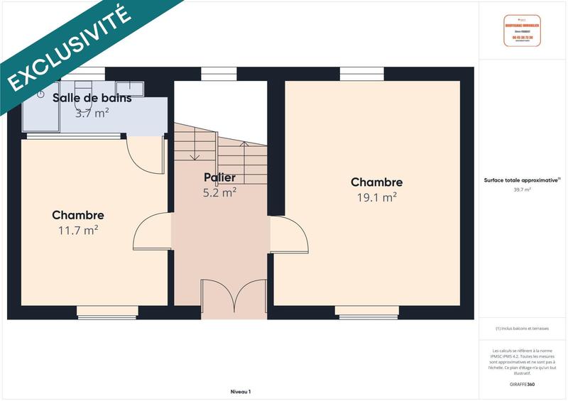 Maison de village - 131 m² - 6 pièces